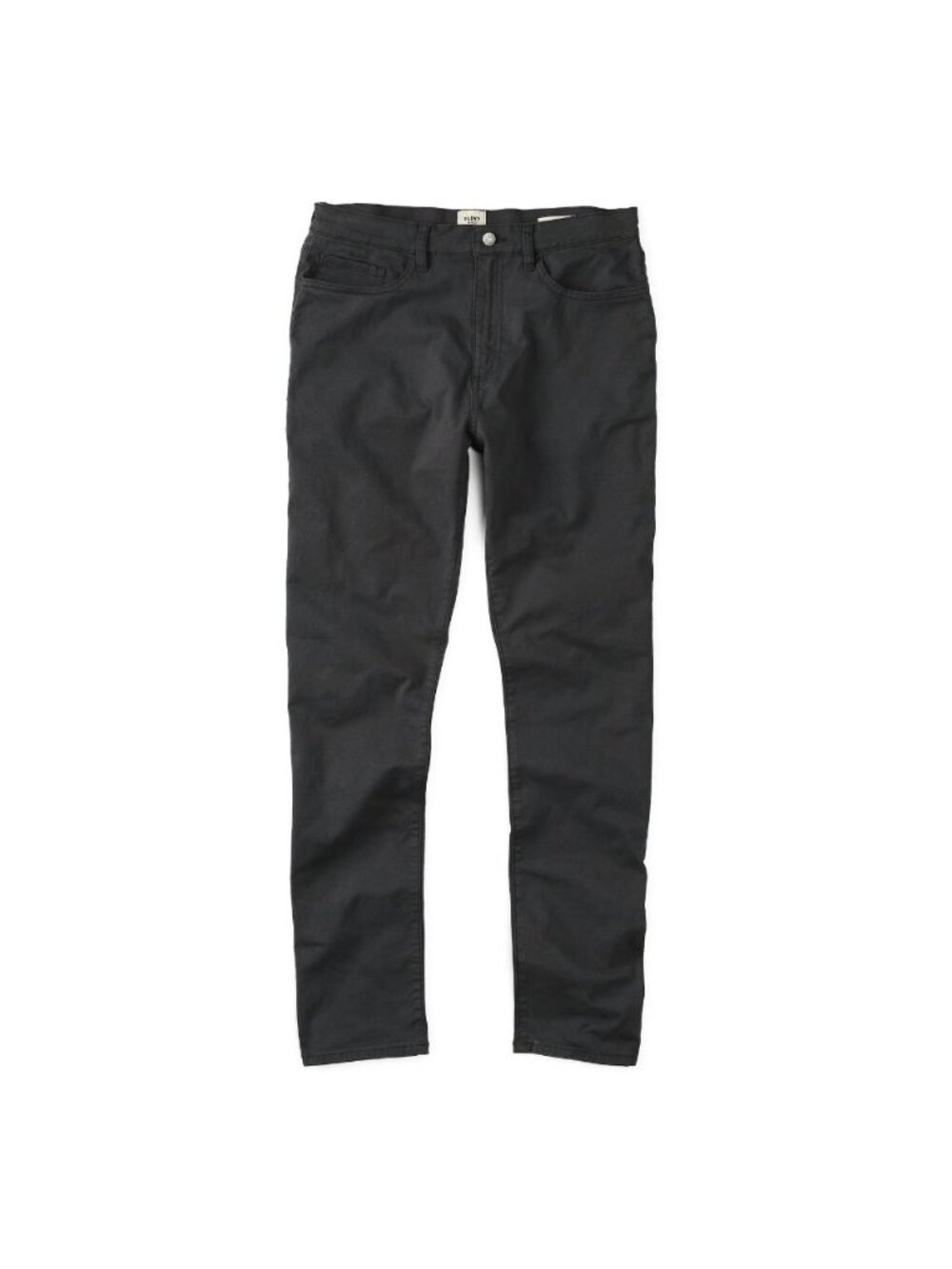 Flint & Tinder Men 38 365 5 Pocket Pants Drawstring Waist Charcoal Gray Casual